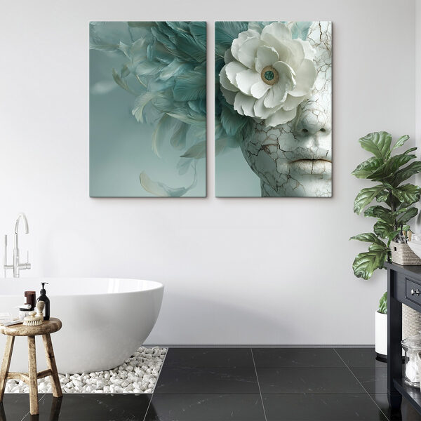 Ethereal design with delicate textures