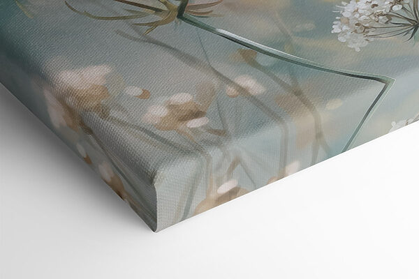 Delicate blooms in soft colors