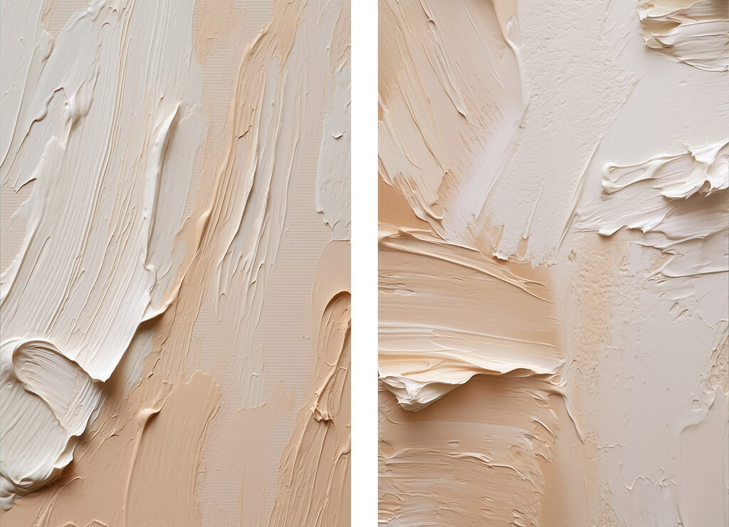 Abstract strokes in soft shades Abstract strokes in soft shades