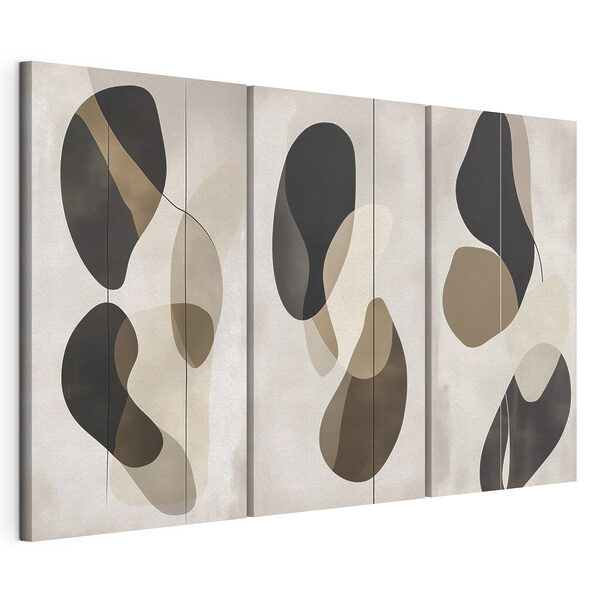 Abstract shapes in neutral tones