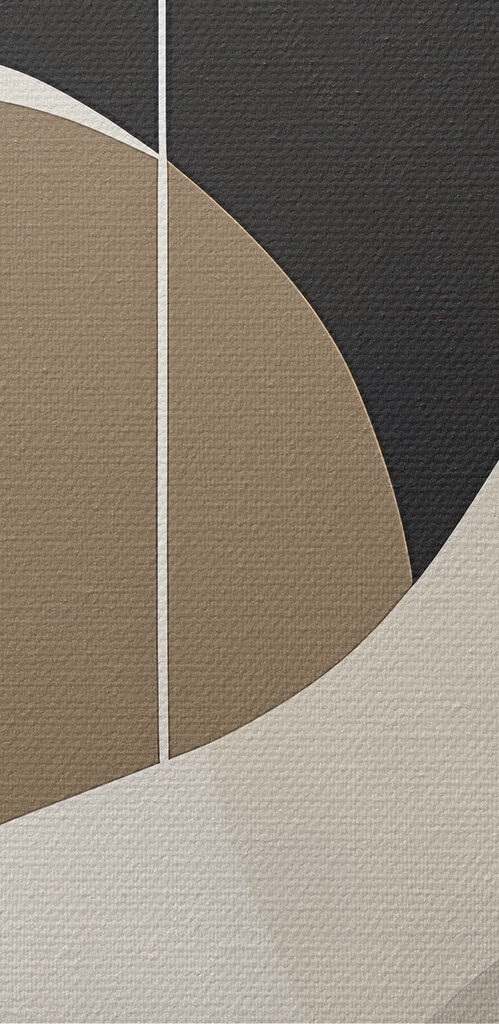 Abstract shapes in neutral tones