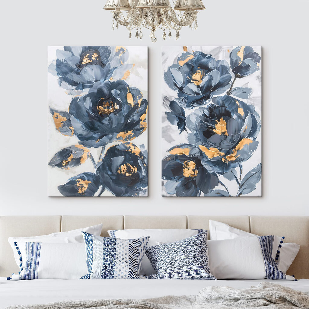 Elegant blooms in soft colors