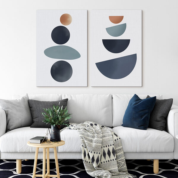 Soft shapes in balanced arrangement