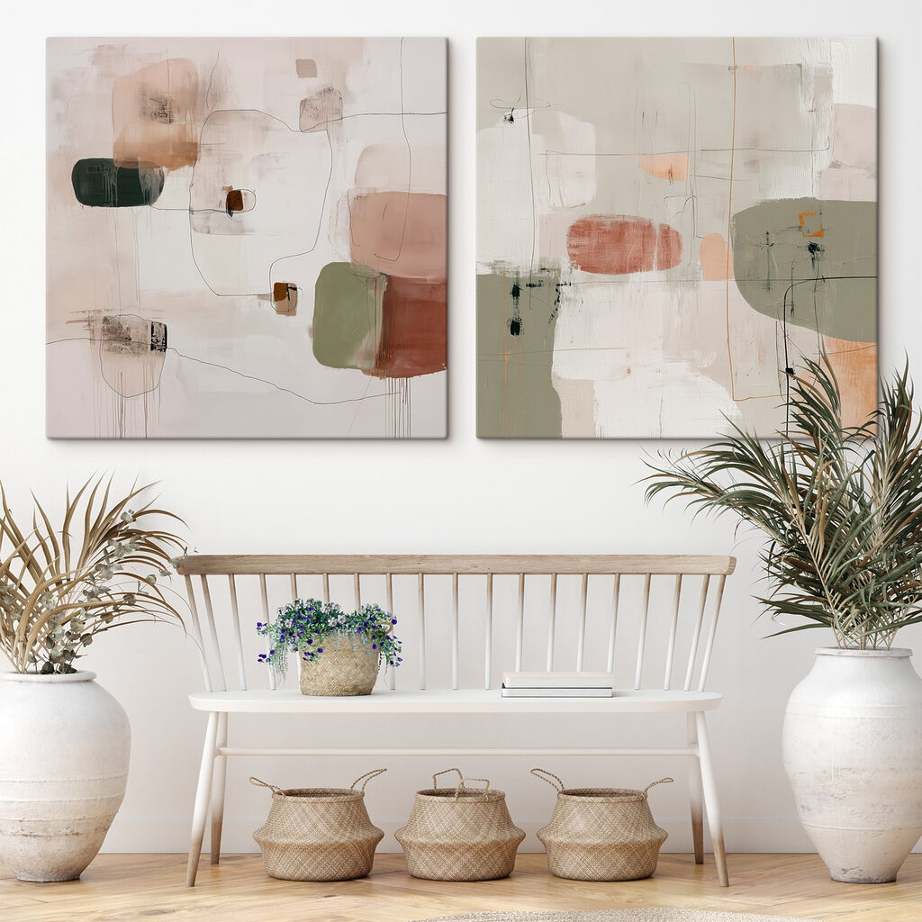 Painting of different colors