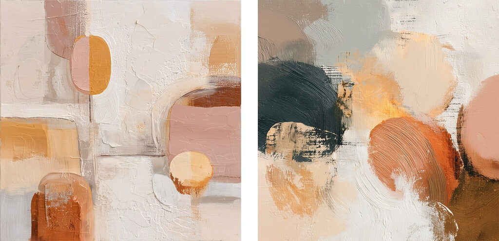 Painting of different colors Painting of different colors