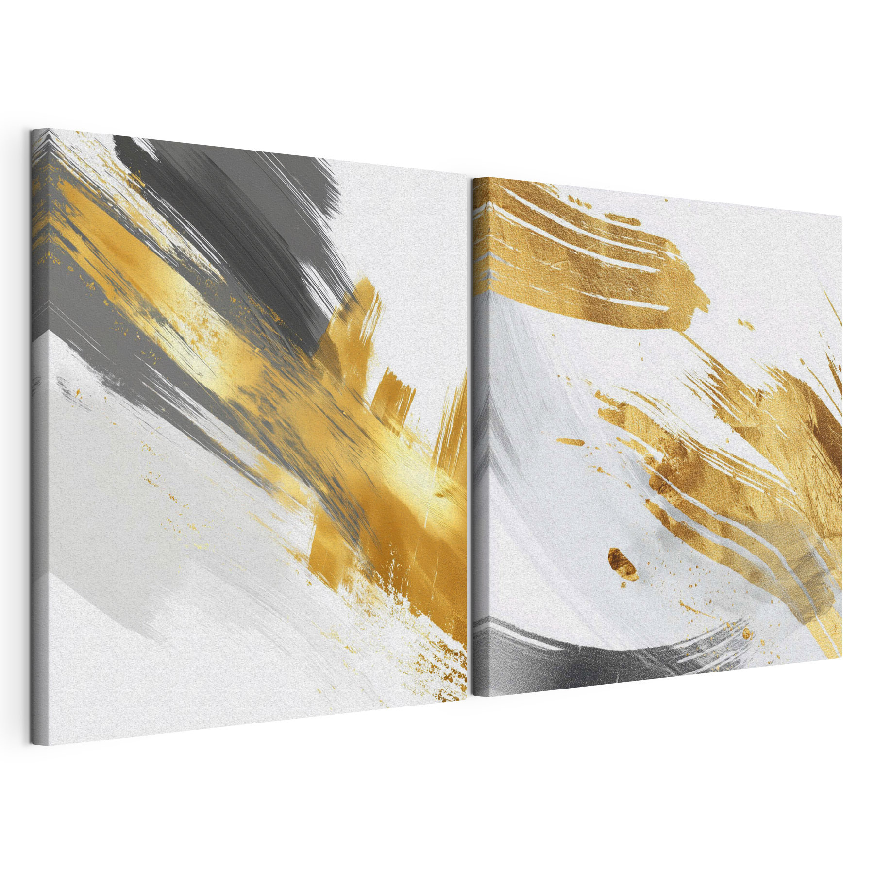 Abstract brush strokes in bold colors Abstract brush strokes in bold colors