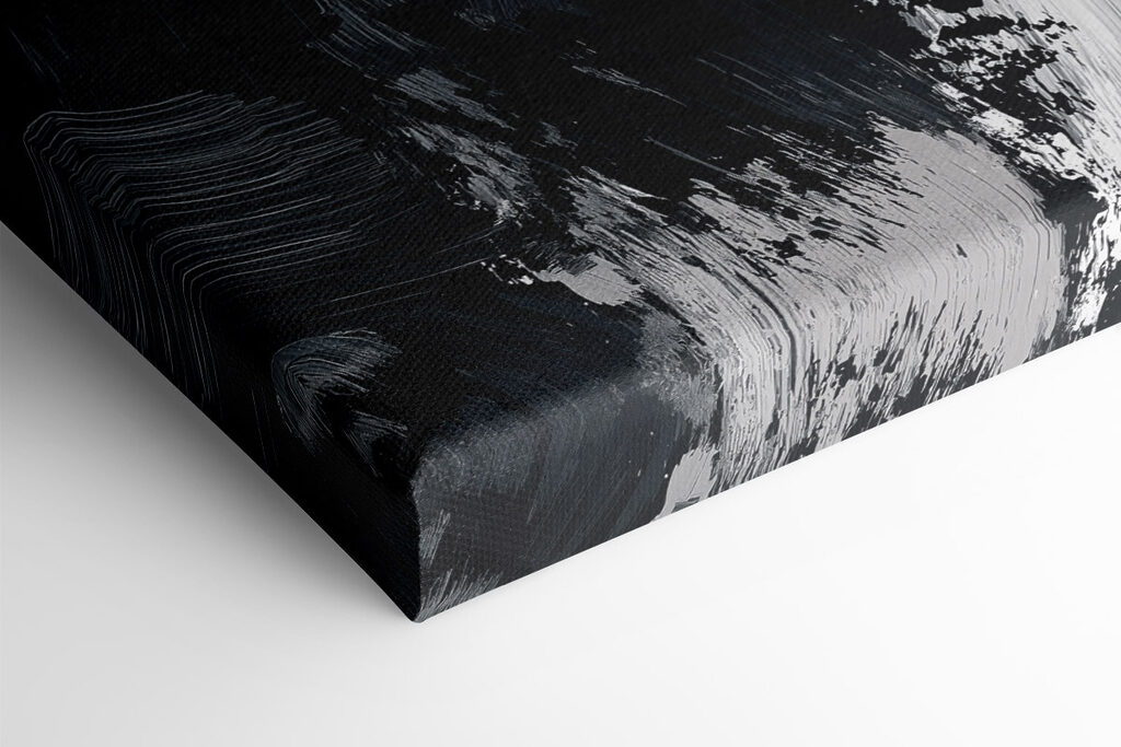 Abstract forms in monochrome shades