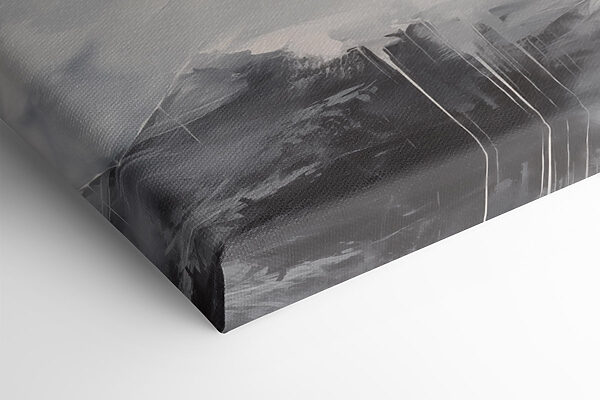 Painting of a mountain range Painting of a mountain range
