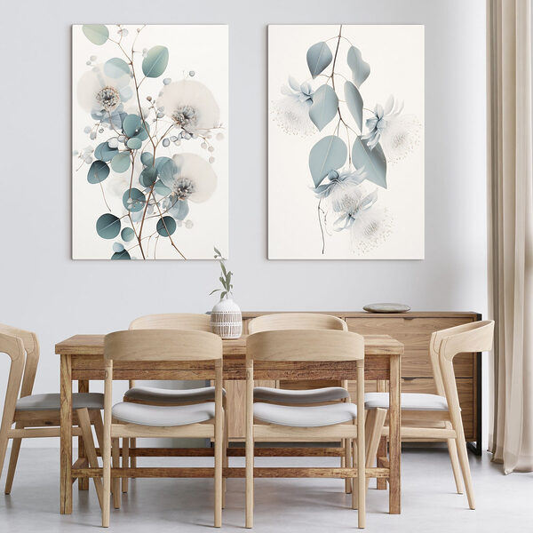 Delicate blooms in soft hues Delicate blooms in soft hues