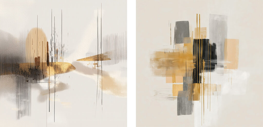 Collage of art