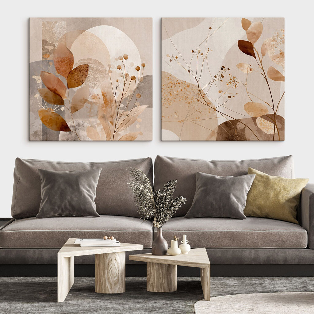Soft hues of nature's tranquility