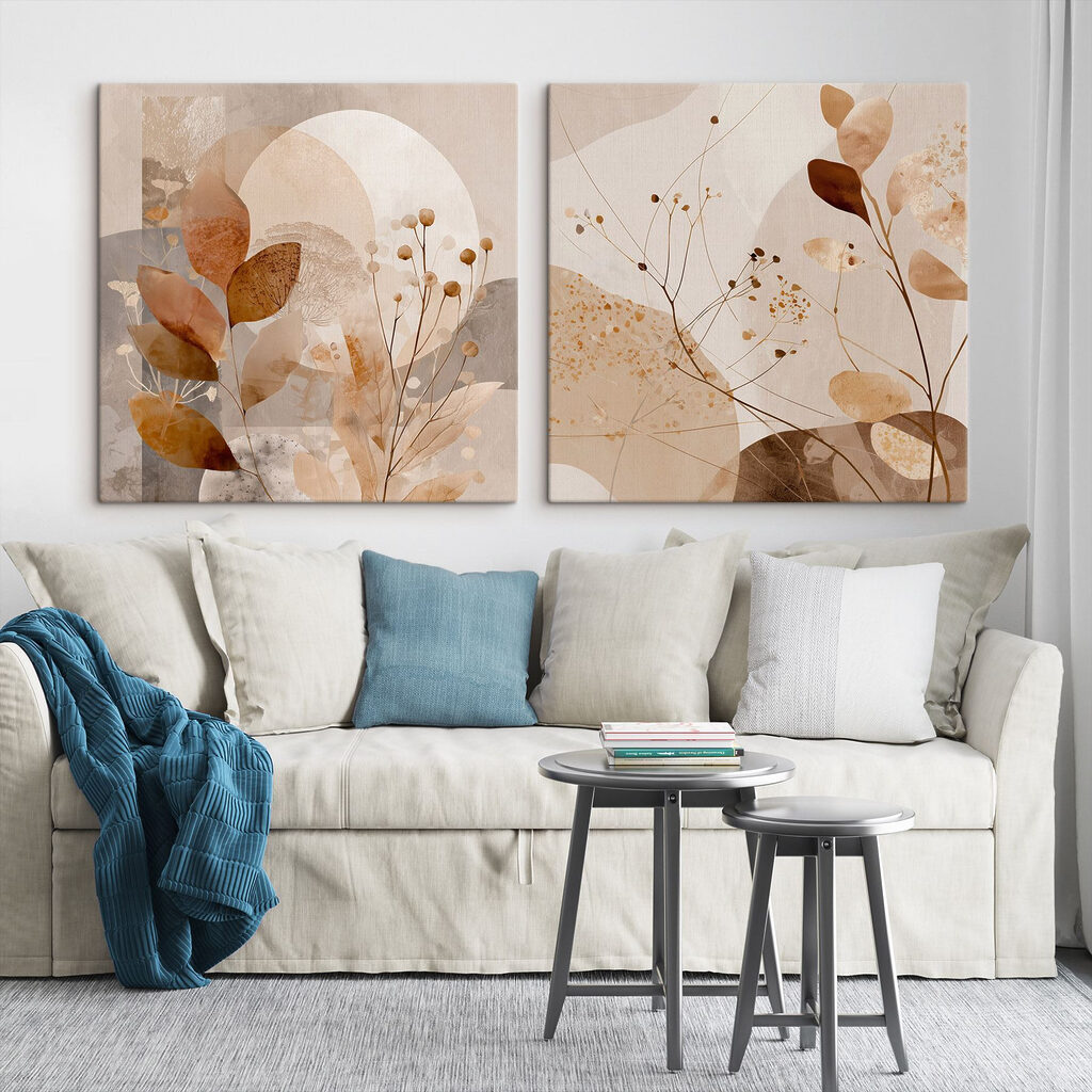 Soft hues of nature's tranquility
