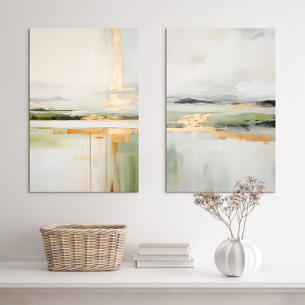 Painting of a landscape Painting of a landscape