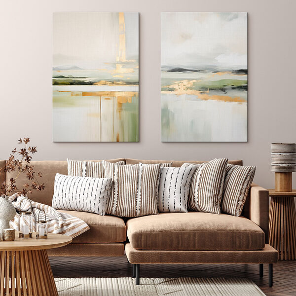Painting of a landscape Painting of a landscape