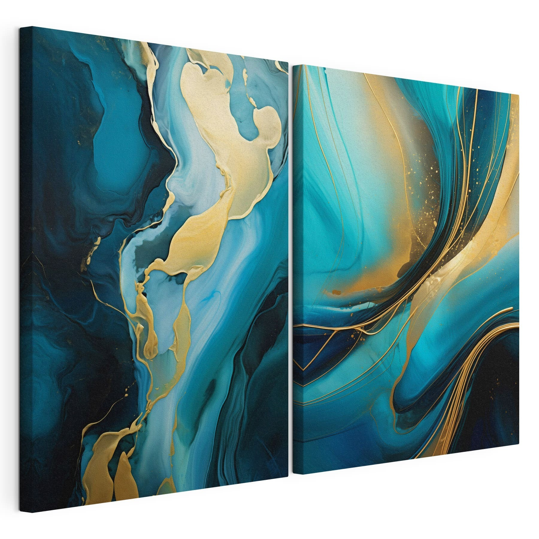 Swirling colors in harmony and beauty