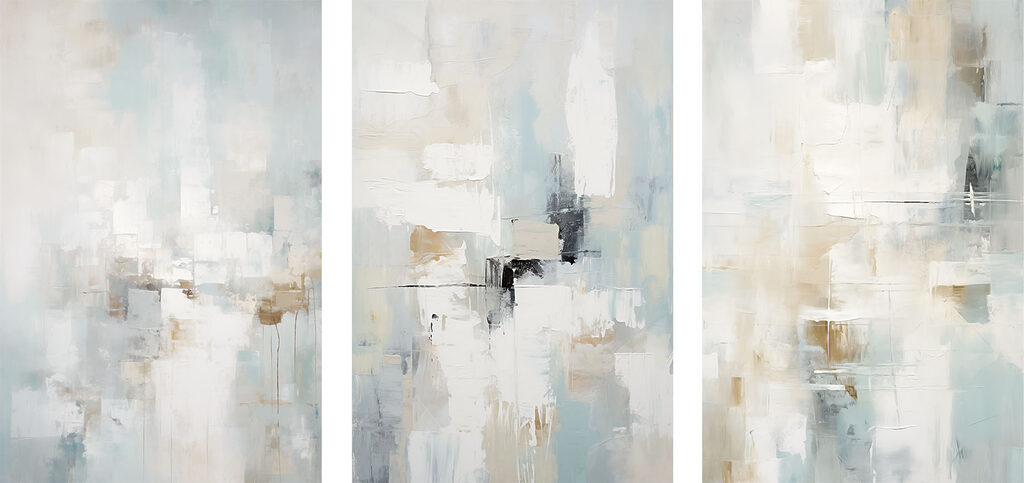 Group of art pieces Group of art pieces