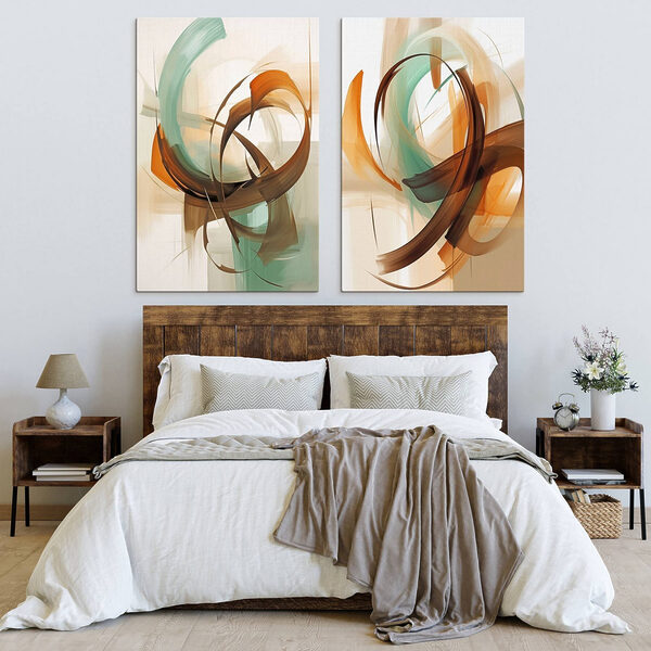 Flowing colors in harmonious motion Flowing colors in harmonious motion