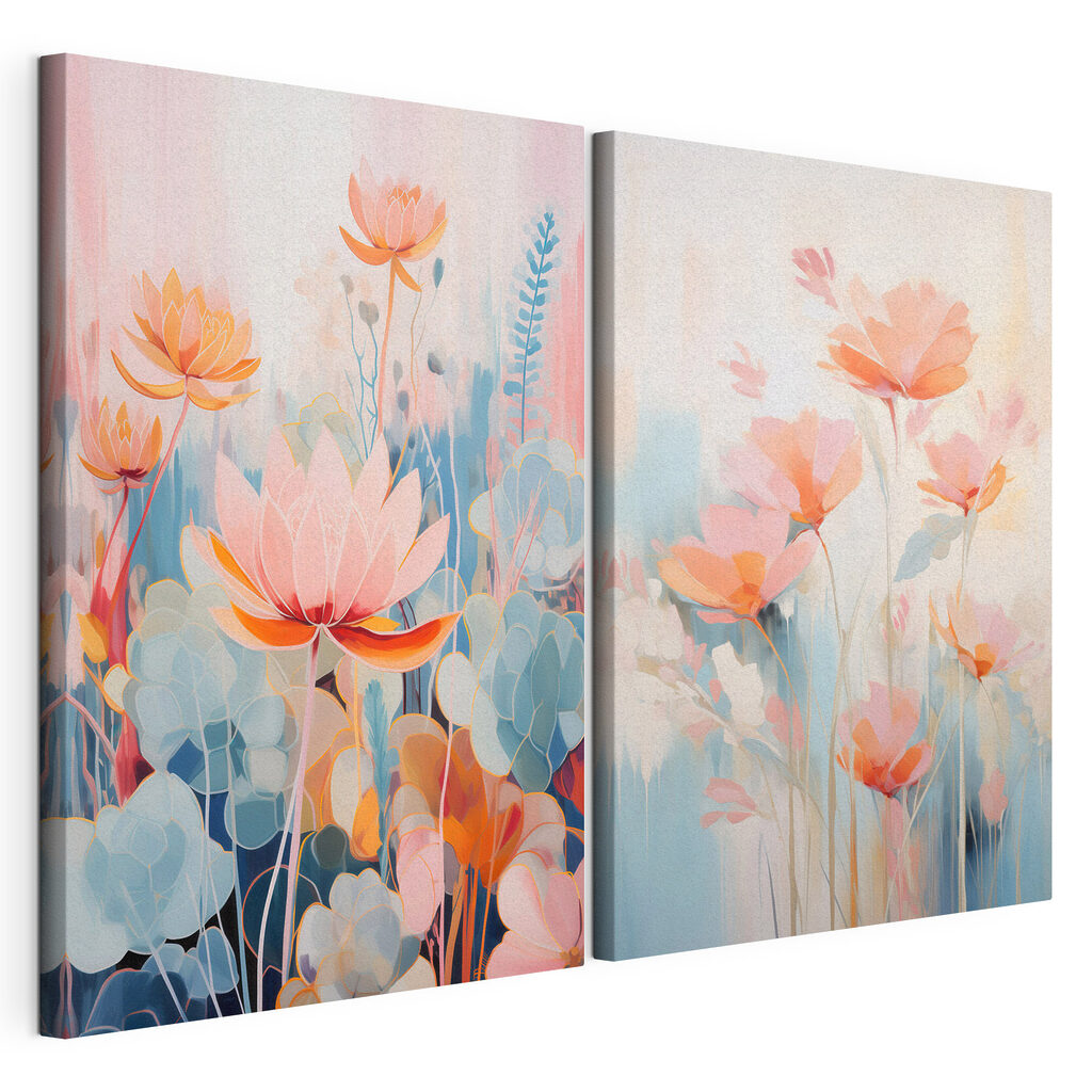 Painting of flowers and plants Painting of flowers and plants