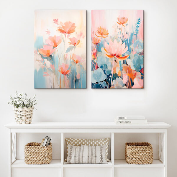 Painting of flowers and plants Painting of flowers and plants