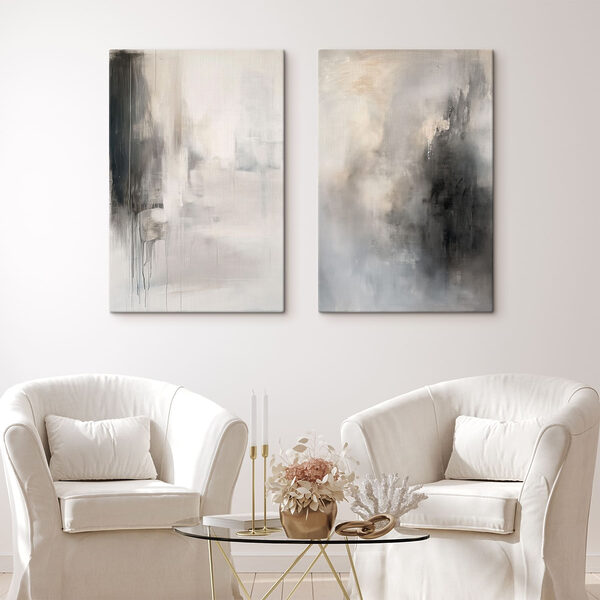 Painting of a person in a white suit Painting of a person in a white suit