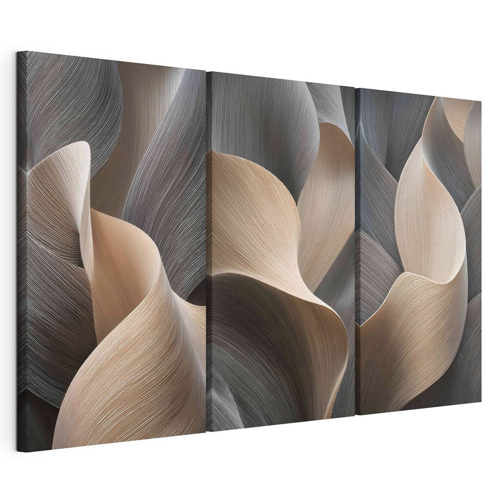Natural curves in soft, muted tones Natural curves in soft, muted tones