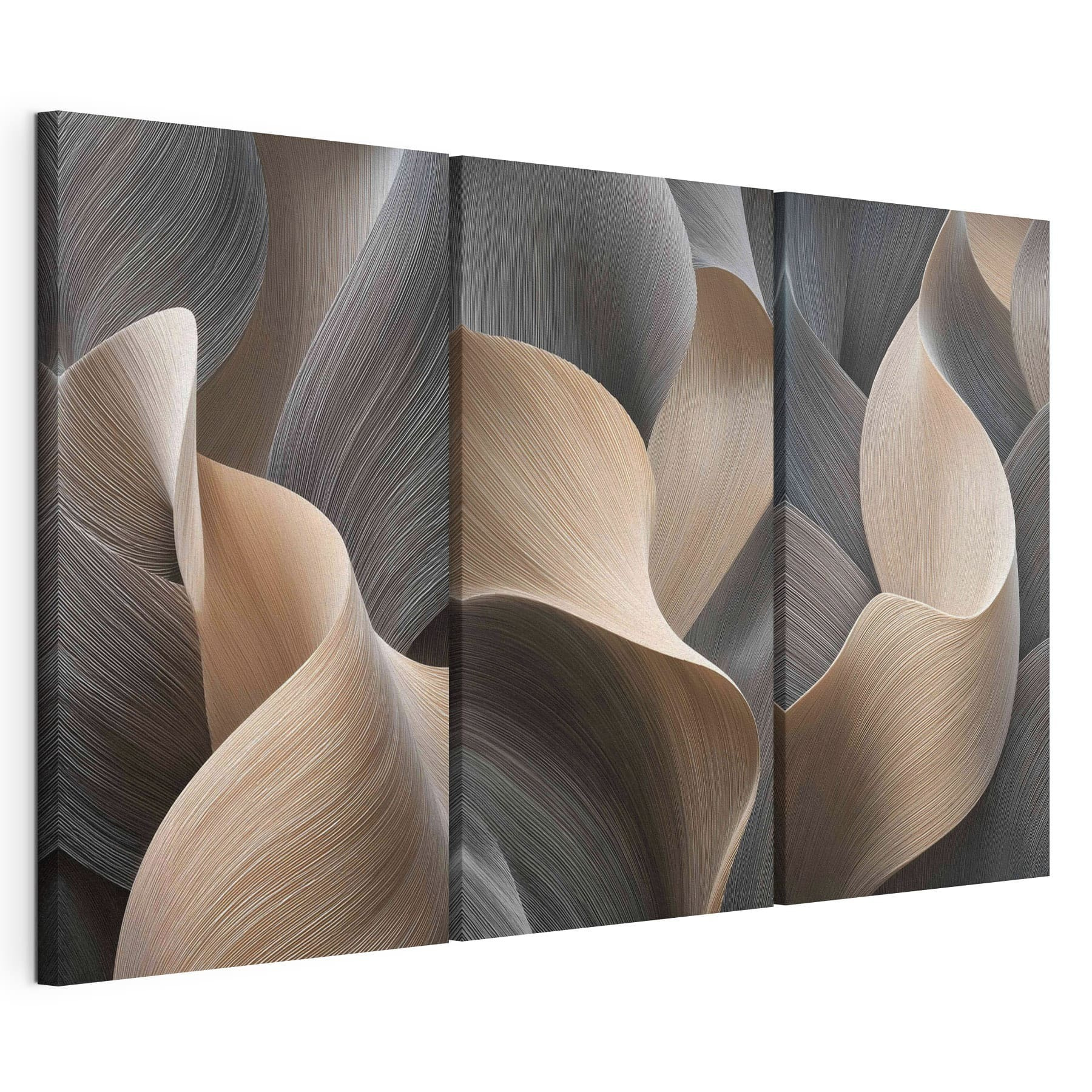 Natural curves in soft, muted tones Natural curves in soft, muted tones