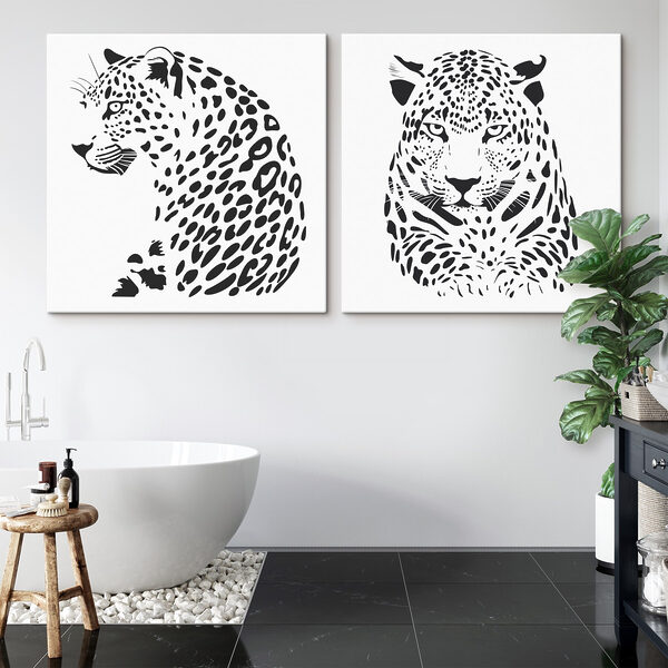 Majestic feline in striking design Majestic feline in striking design