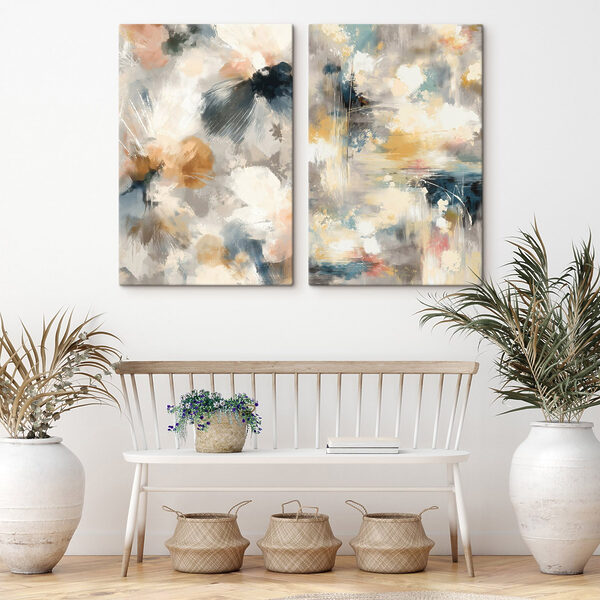 Soft hues create calming energy Soft hues create calming energy