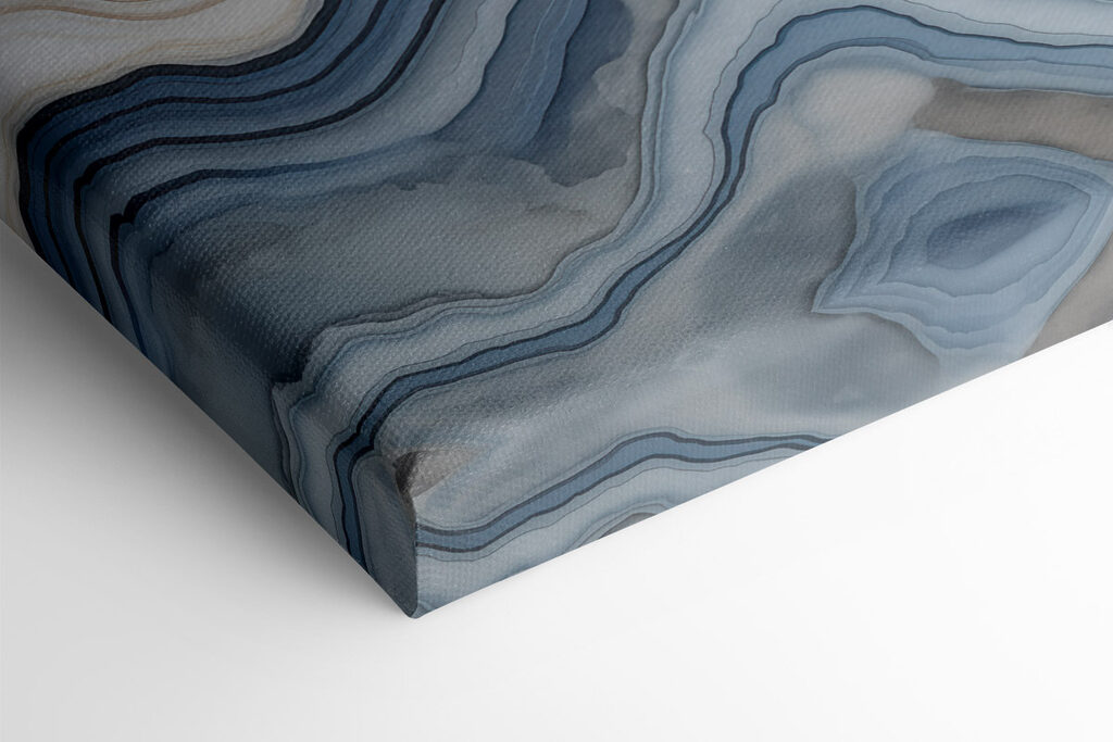 Flowing waves of serene colors Flowing waves of serene colors
