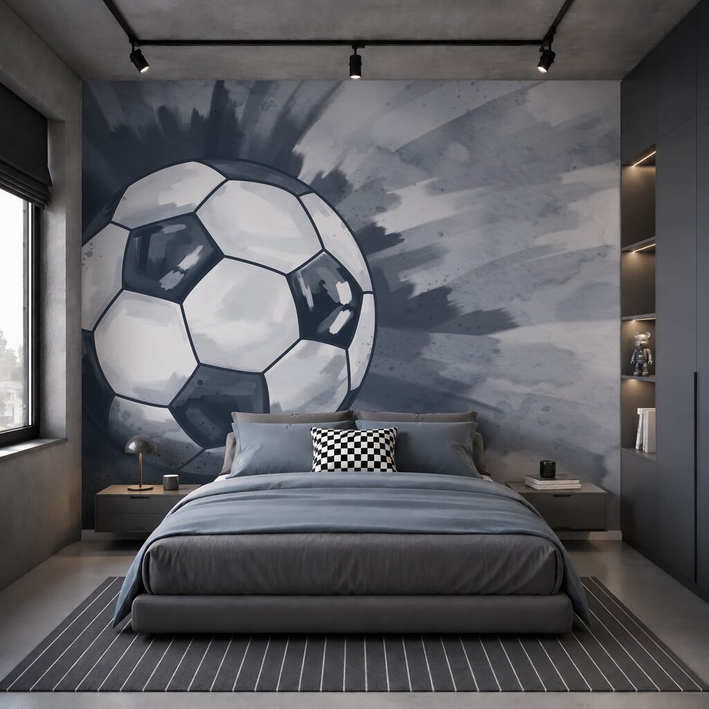 Futbalová lopta vo vzduchu Futbalová lopta vo vzduchu
