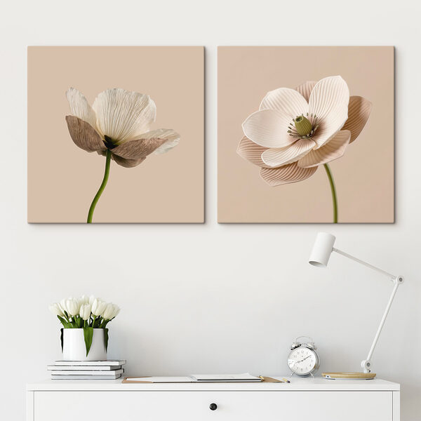 Delicate blooms in soft tones Delicate blooms in soft tones