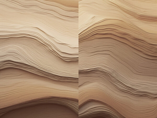 Flowing layers of soft hues Flowing layers of soft hues