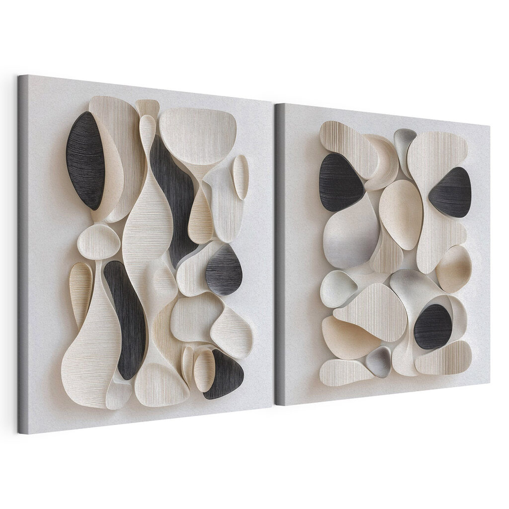 Collage of different shapes