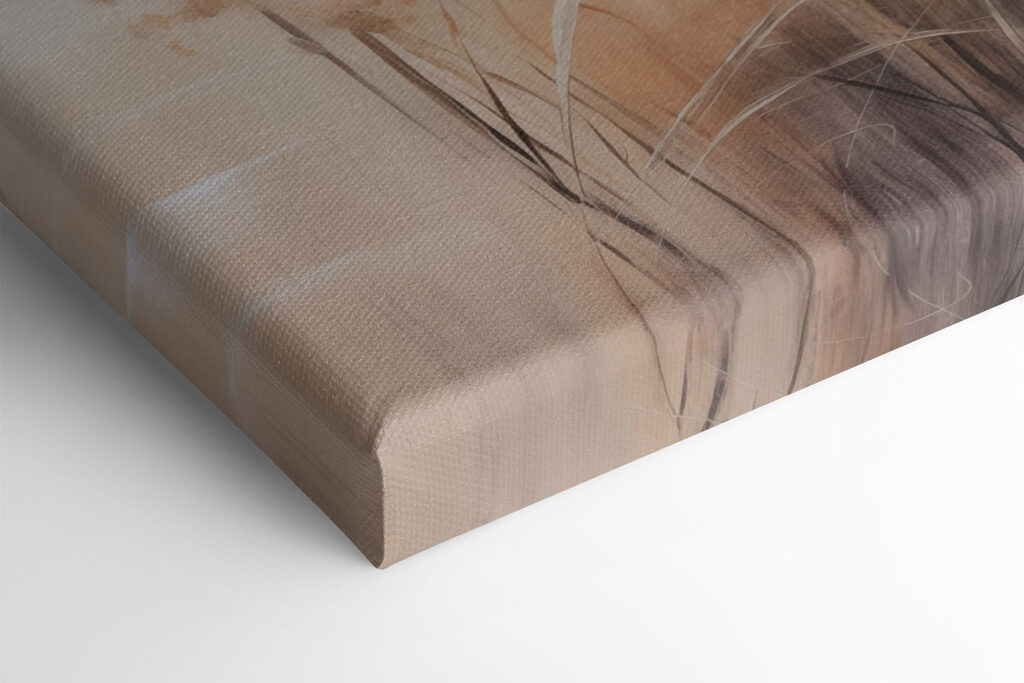 Painting of a marshy area Painting of a marshy area