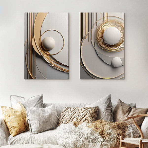 Elegant curves and spheres in harmony Elegant curves and spheres in harmony