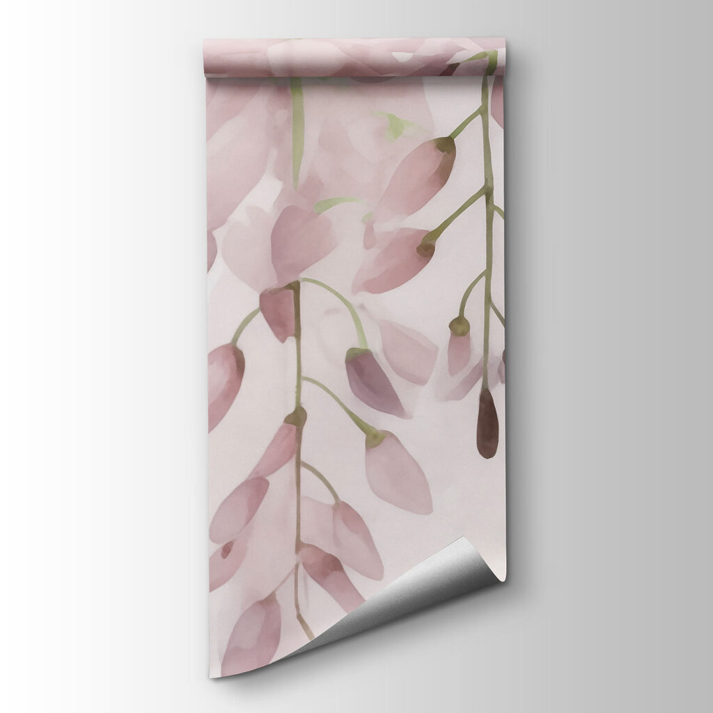 Delicate blooms in soft pastel hues