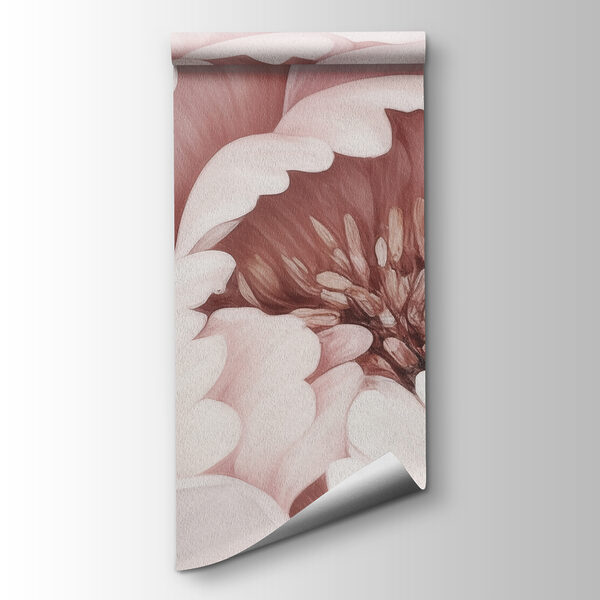 Soft pink peonies in full bloom