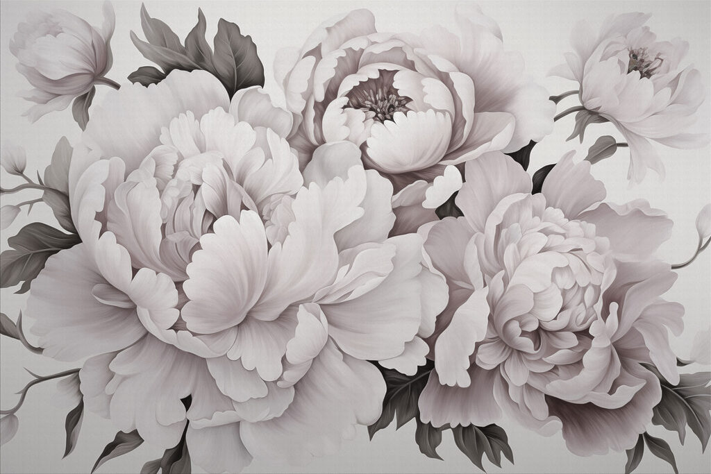 Group of white flowers