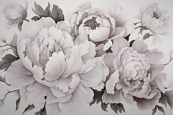 Group of white flowers