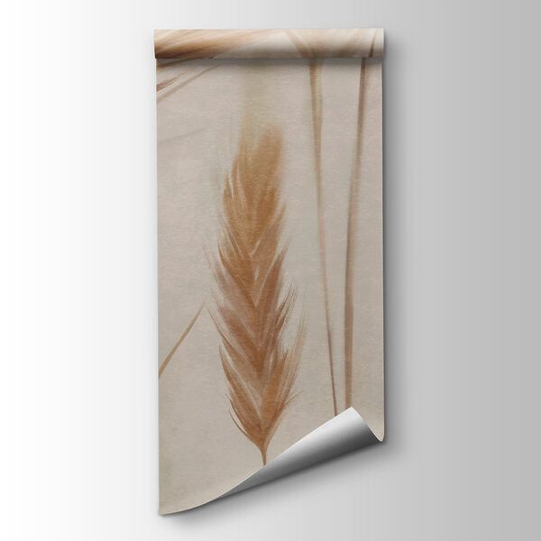 Gentle grasses sway in soft light