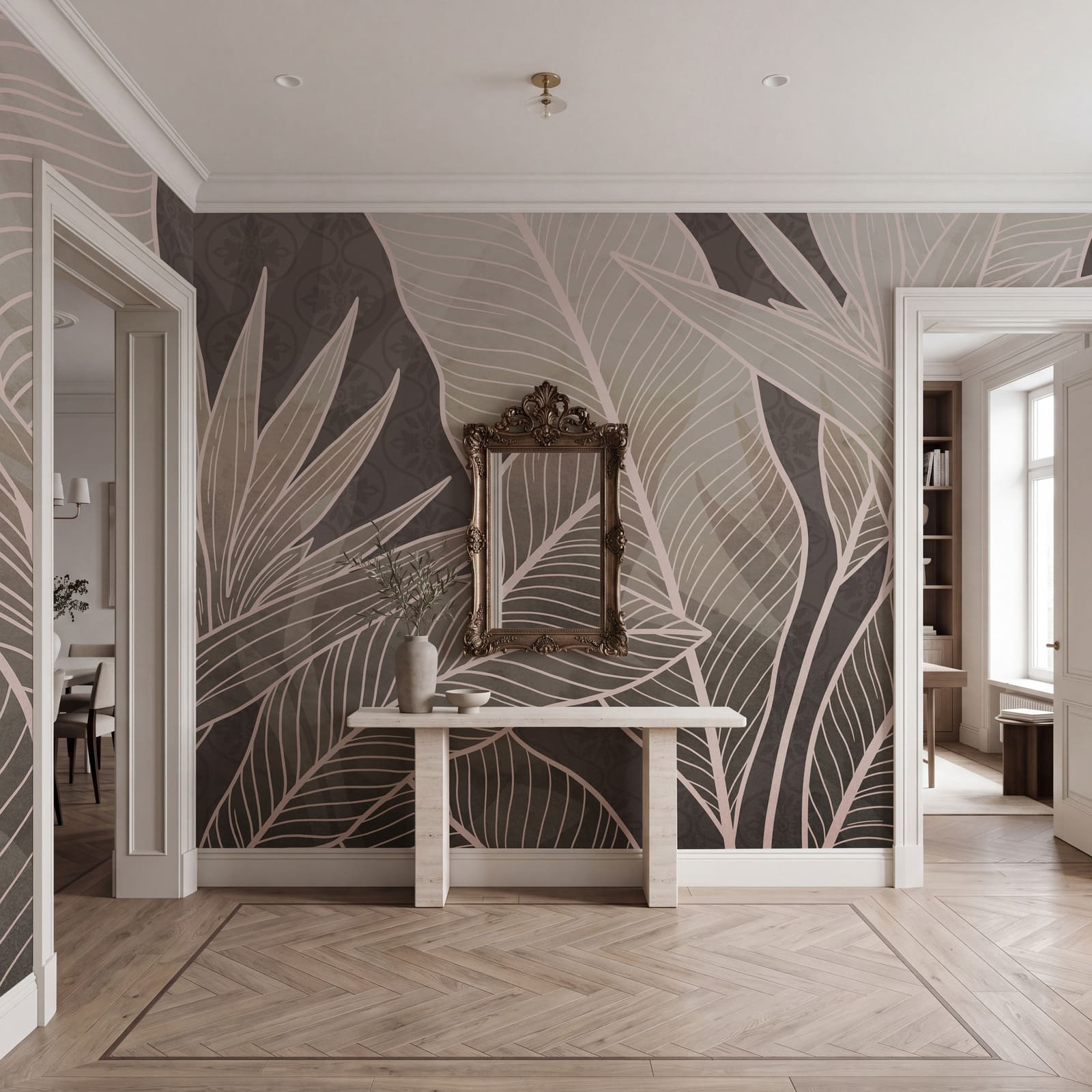 Jemné odtiene v botanickej elegancii