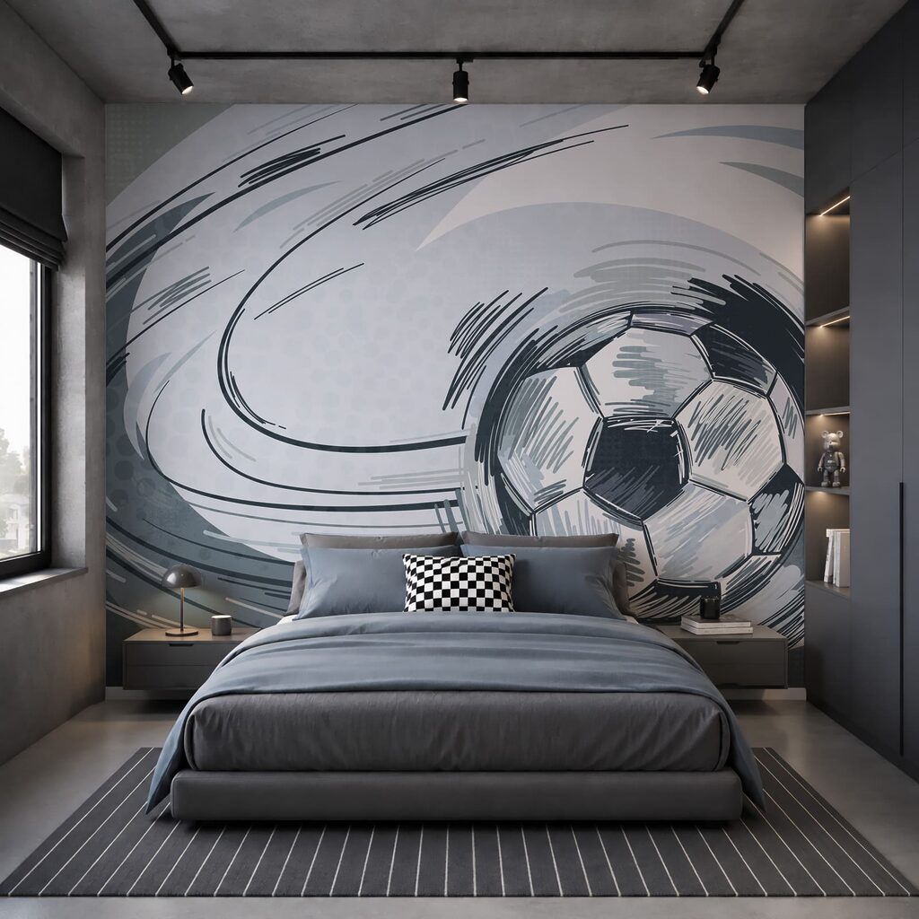 Futbalová lopta v tornáde Futbalová lopta v tornáde