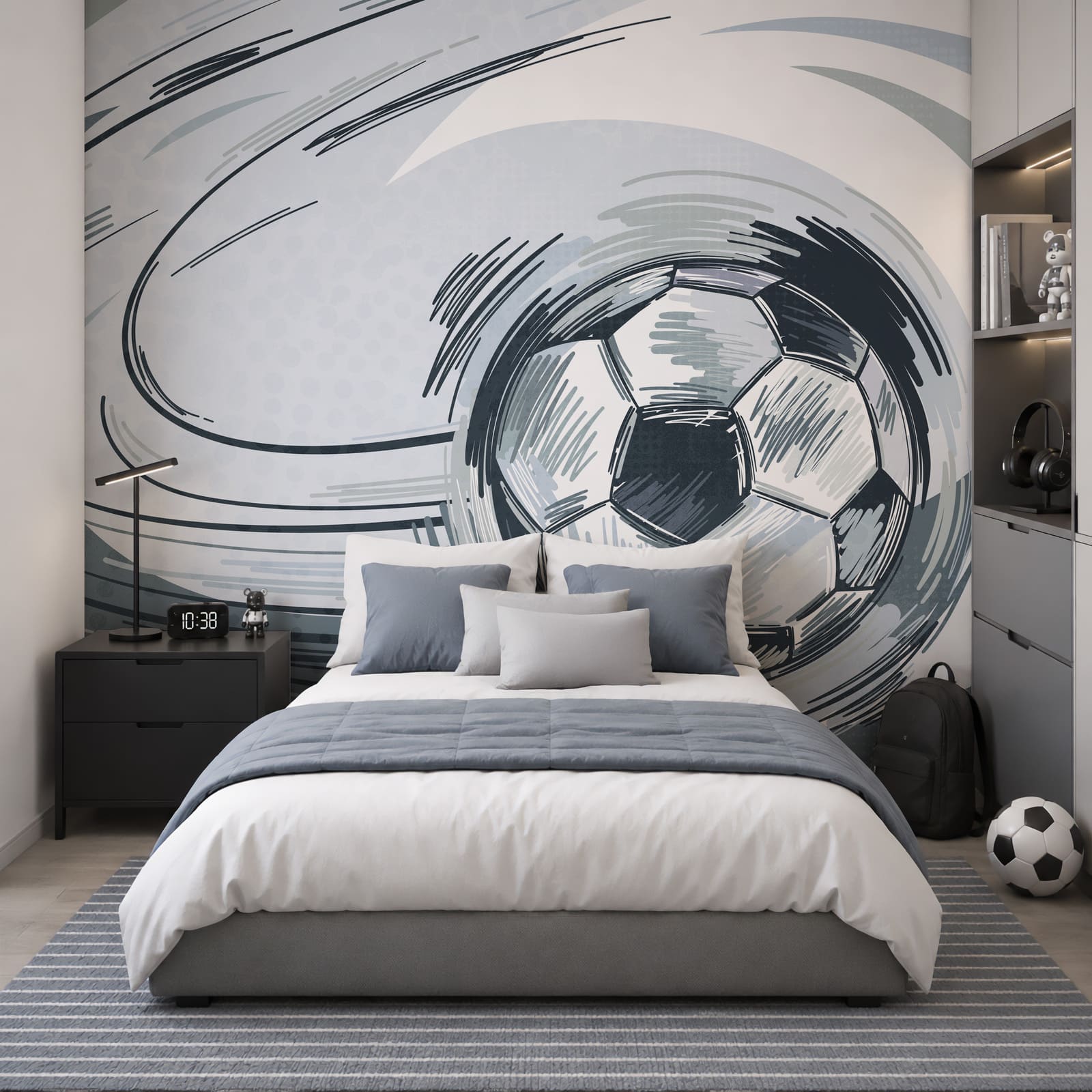 Futbalová lopta v tornáde Futbalová lopta v tornáde