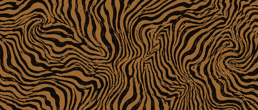 Swirling patterns in earthy tones