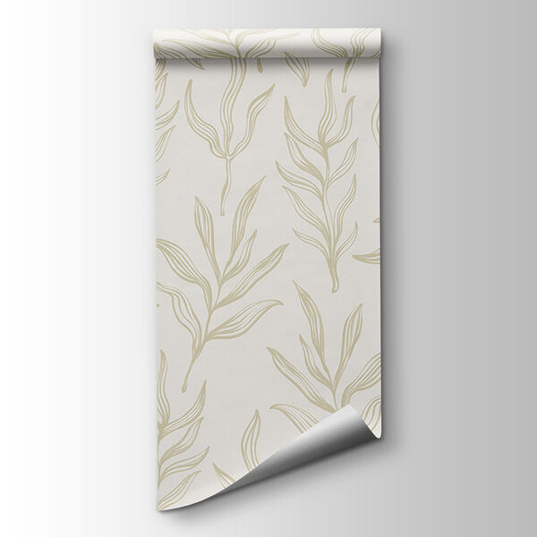 Pattern of leaves on a white background Pattern of leaves on a white background