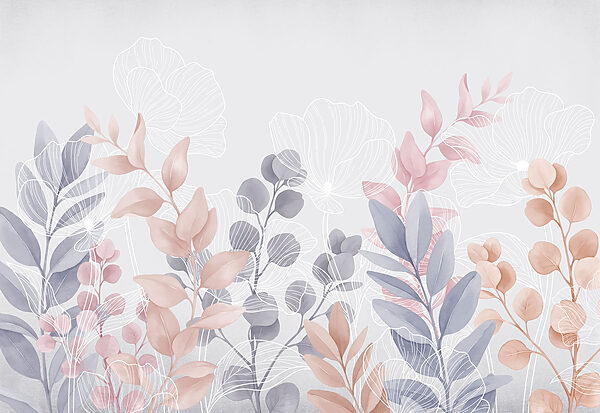 Gentle hues of nature's beauty