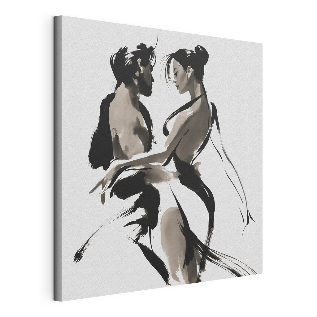 Man and woman dancing Man and woman dancing