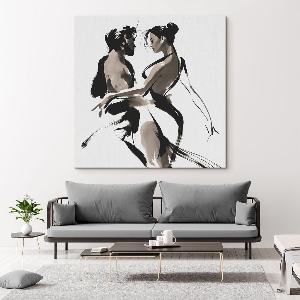 Man and woman dancing Man and woman dancing