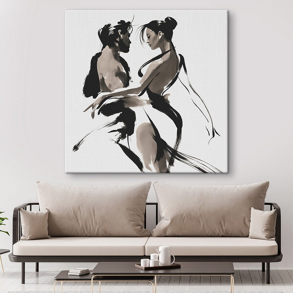 Man and woman dancing Man and woman dancing