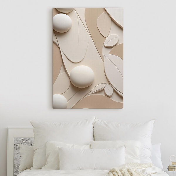 Sculpted forms in soft tones Sculpted forms in soft tones